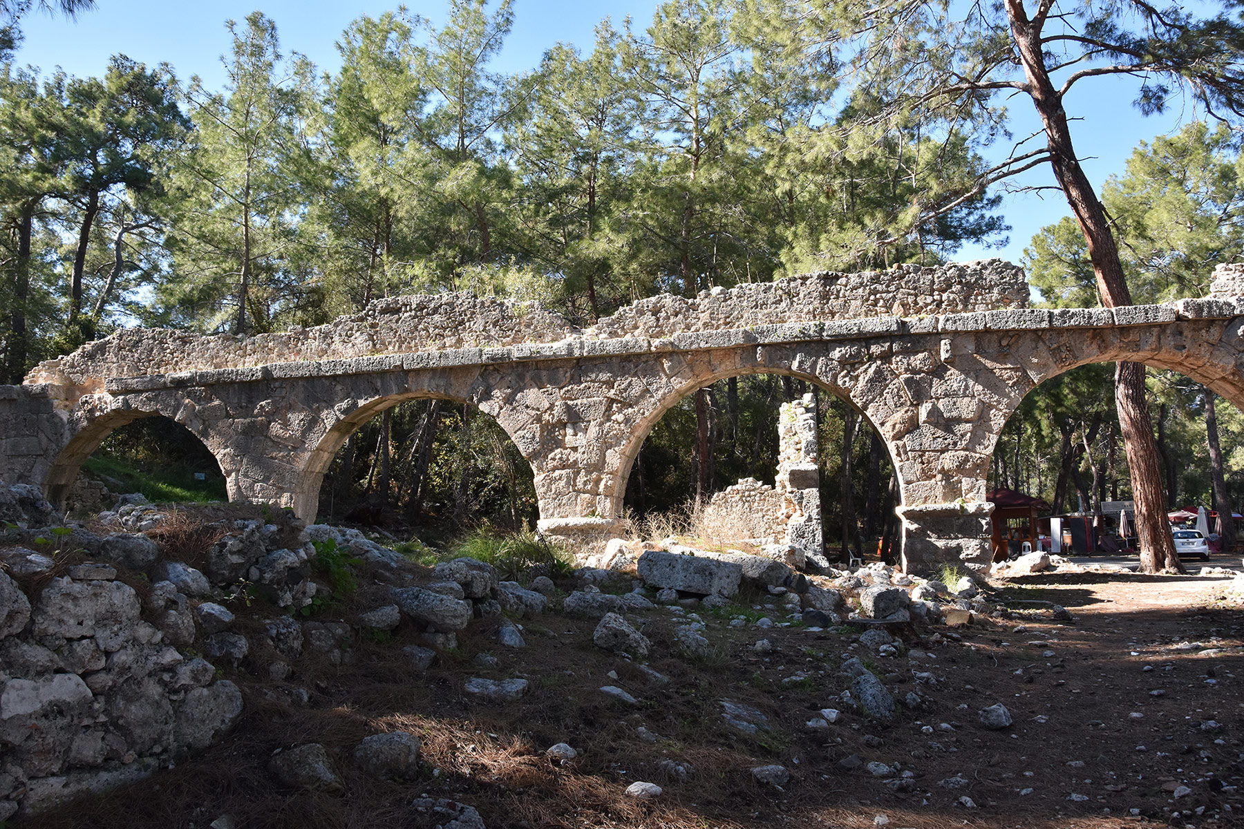 Phaselis ruins, Çamyuva